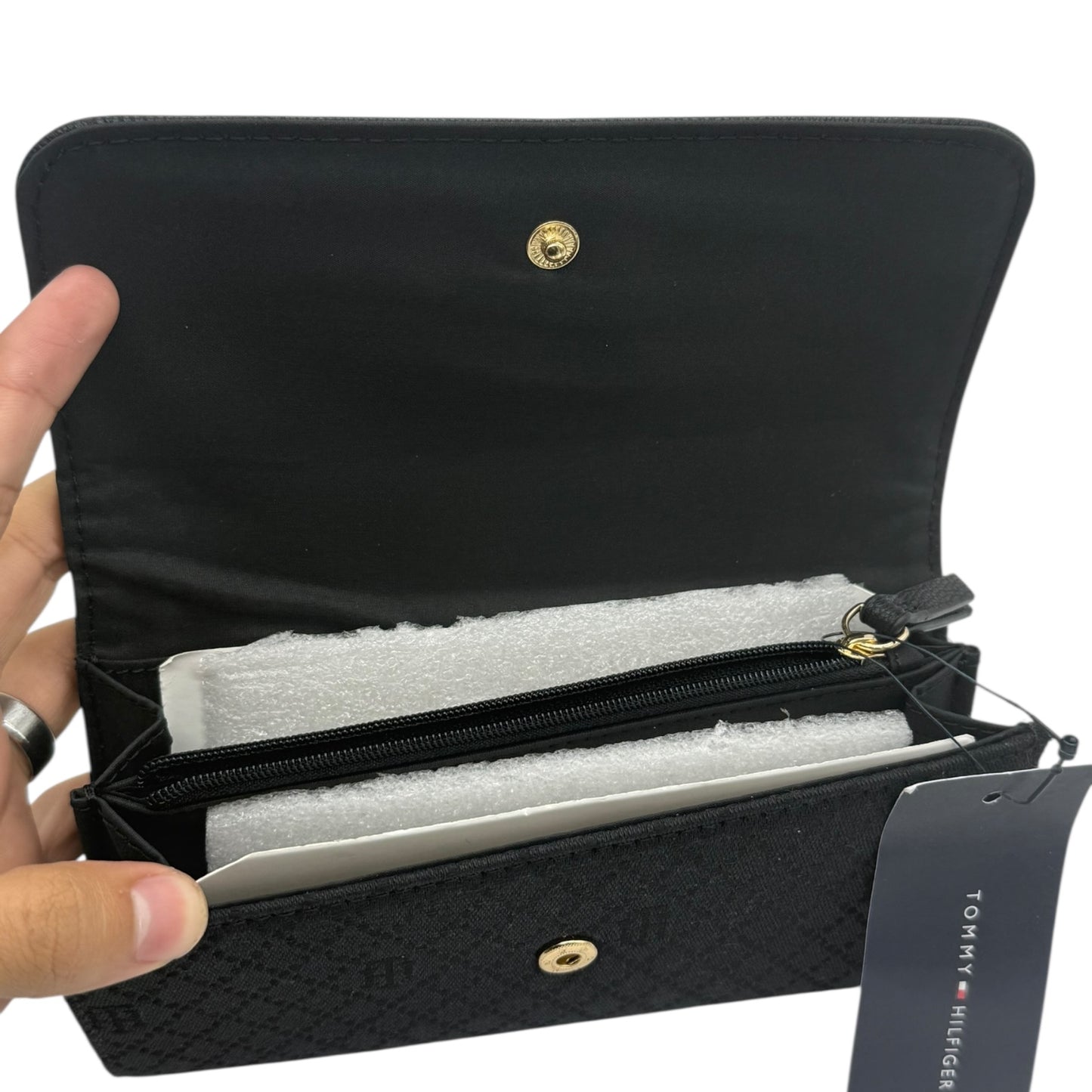 WMNS CARTERA TOMMY HILFIGER BLACK