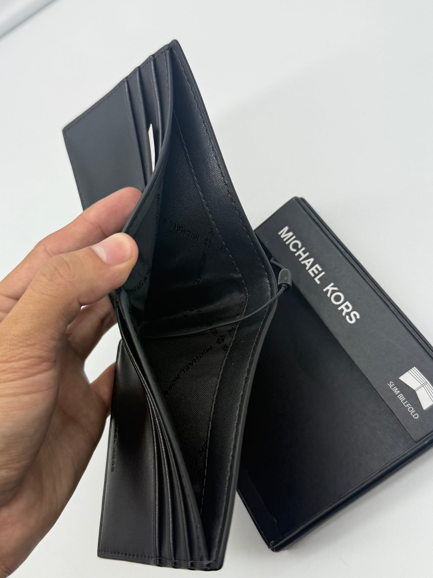 MEN CARTERA MICHAEL KORS BLACK NOIR ANDY