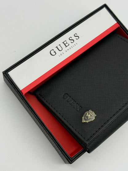 MEN CARTERA GUESS VERTICAL LION