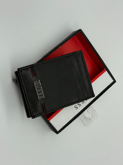 MEN TARJETERO GUESS CON IMAN REVERSIBLE