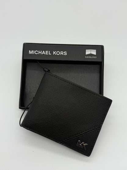 CARTERA MICHAEL KORS BLACK NOIR JET SET MEN
