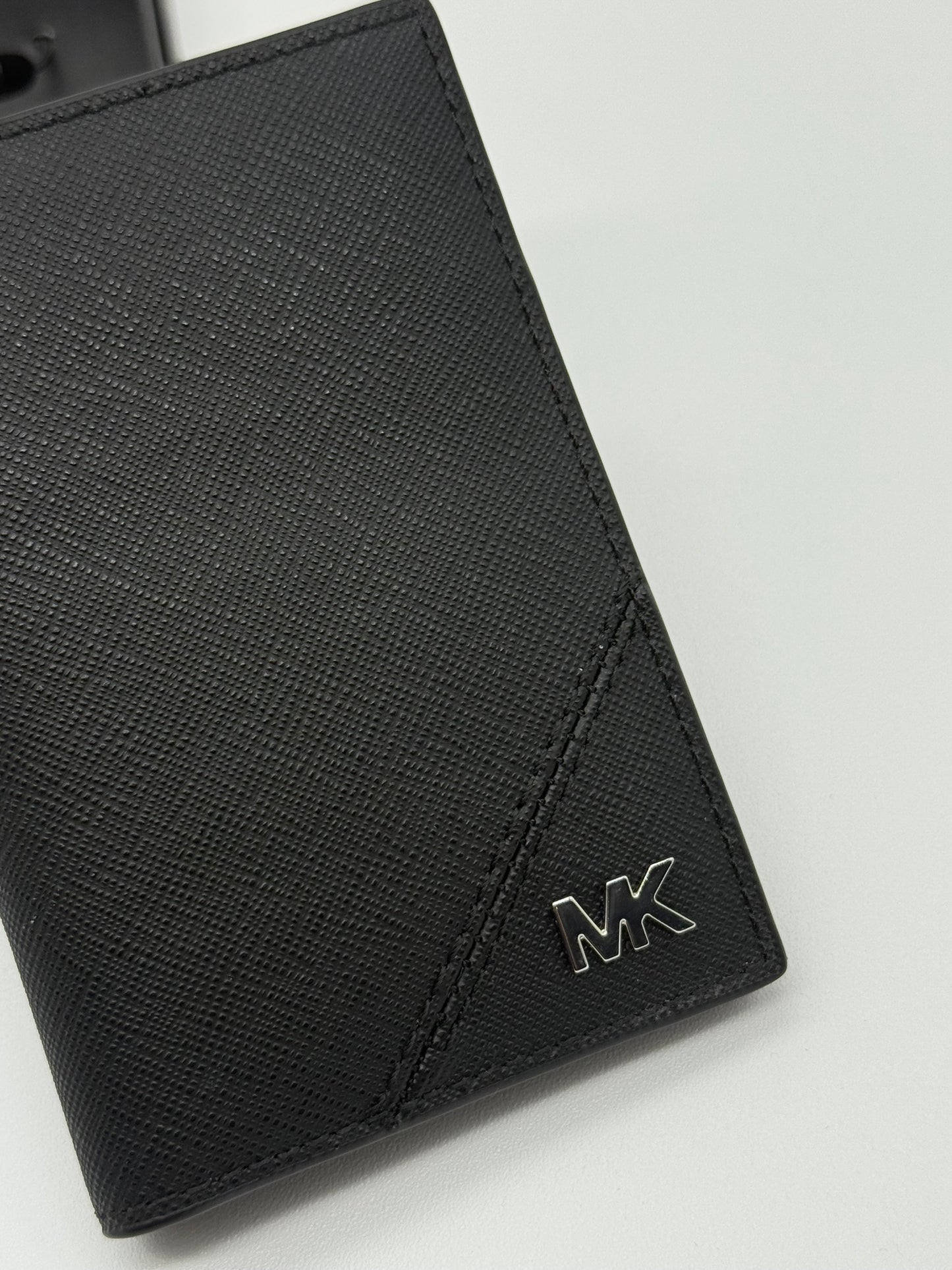 TARJETERO MICHAEL KORS BLACK NOIR JET SET MENS