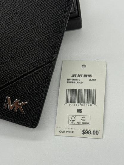 CARTERA MICHAEL KORS BLACK NOIR JET SET MEN