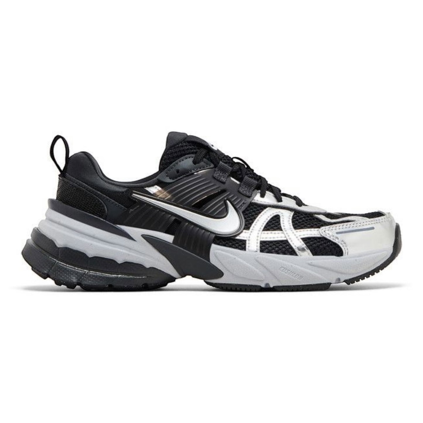 WMNS V2K RUN BLACK METALLIC SILVER