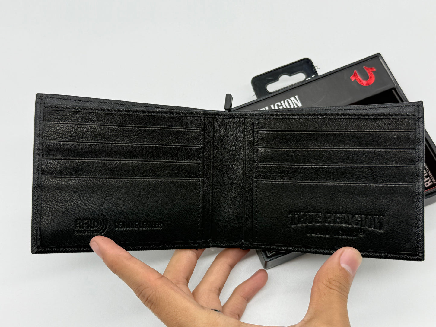 MEN CARTERA TRUE RELIGION STYLE TR BLACK