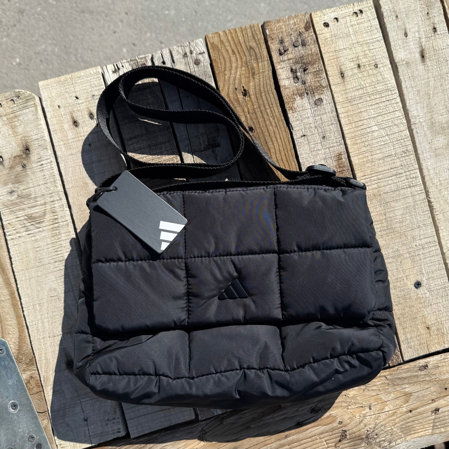 WMNS BOLSA QUILTED CROSSBODY BLACK
