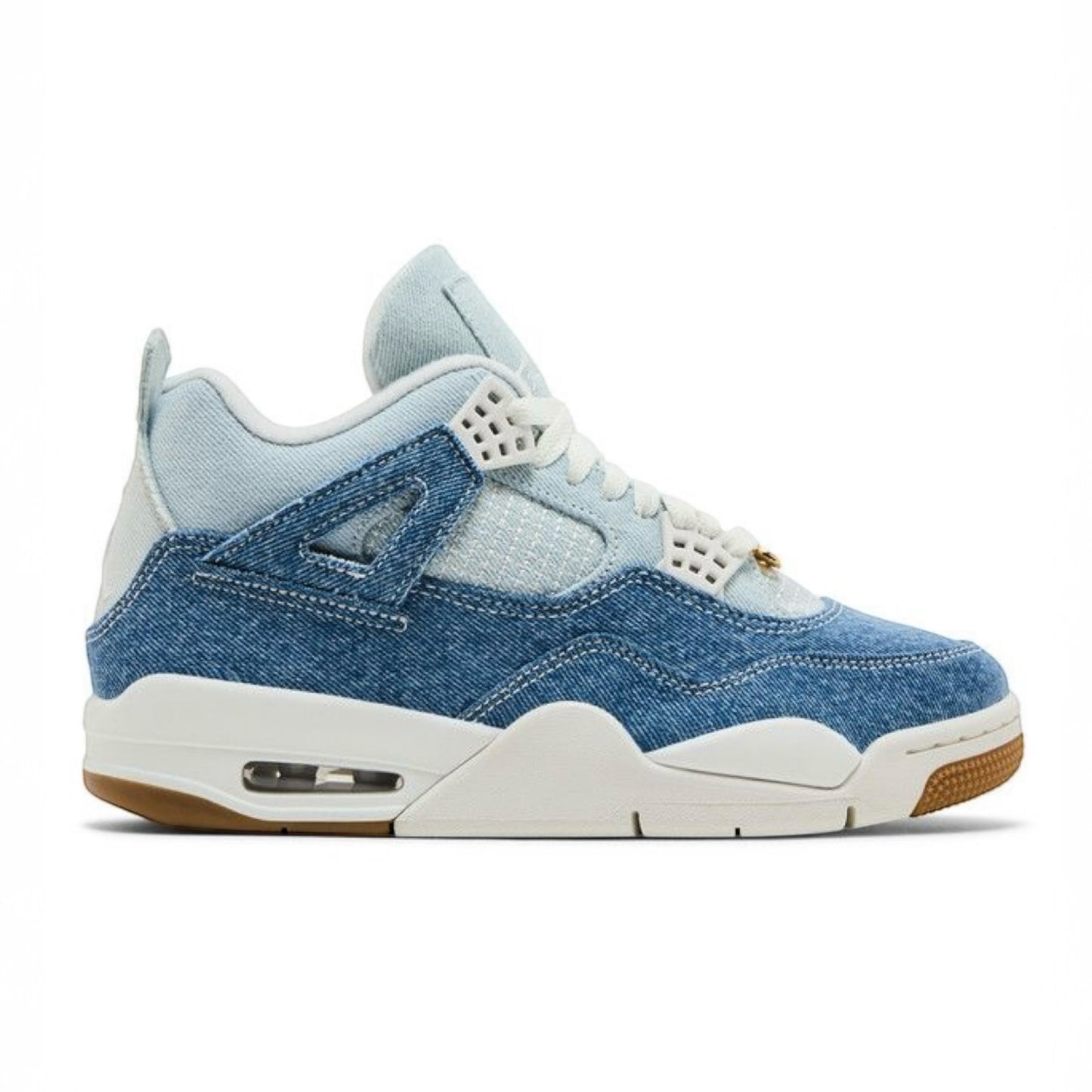 Wmns Jordan Retro 4 “Worn blue denim”