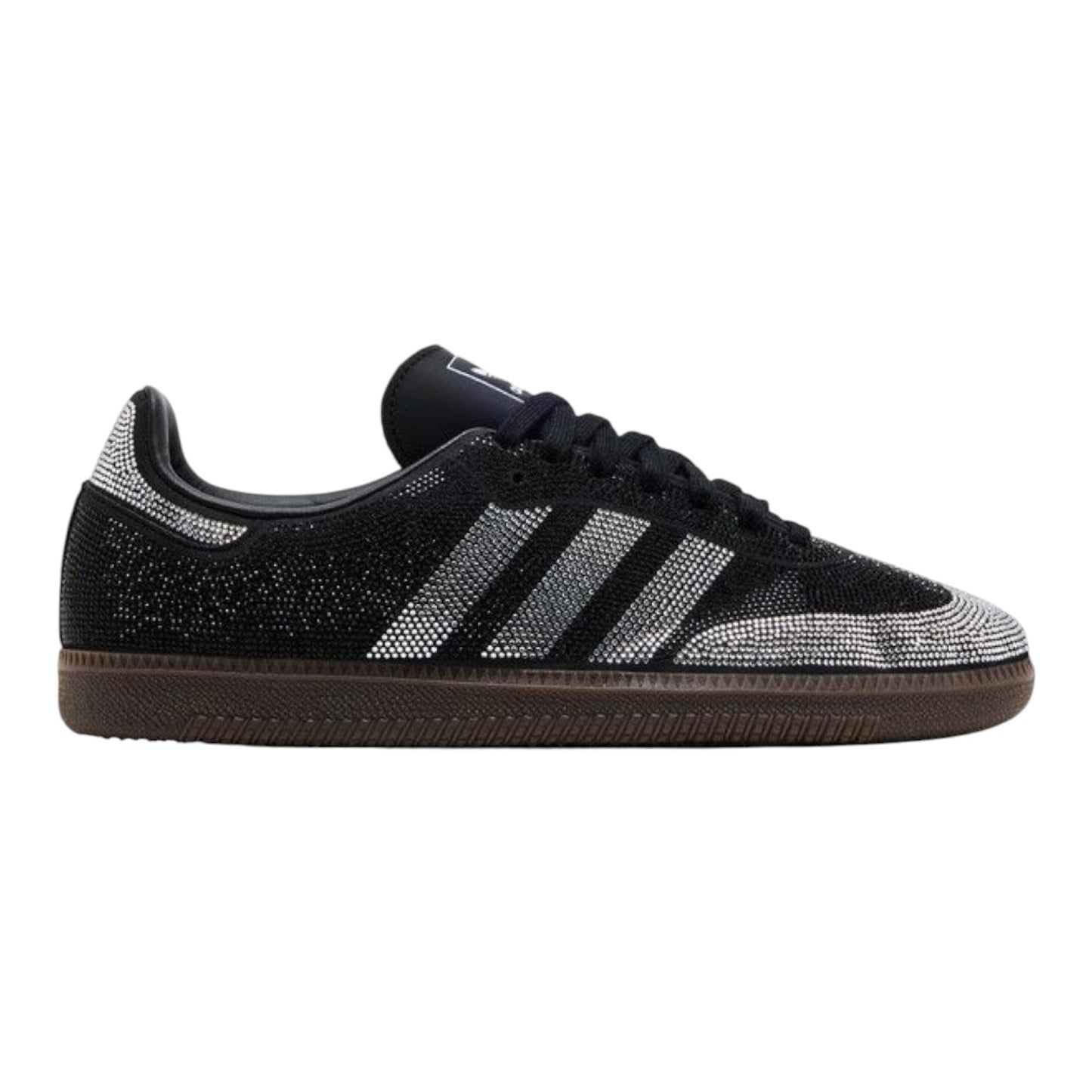 MUJER ADIDAS SAMBA BLACK SILVER RHINESTONES