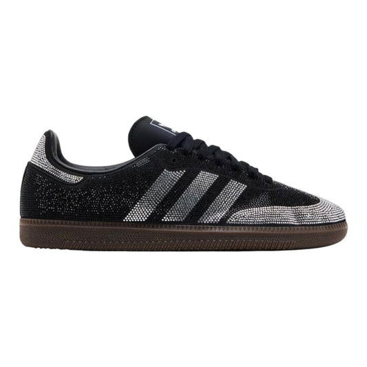 MUJER ADIDAS SAMBA BLACK SILVER RHINESTONES