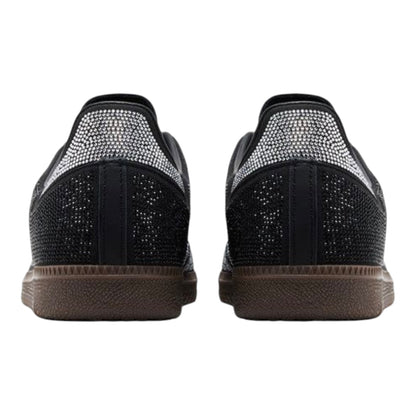 MUJER ADIDAS SAMBA BLACK SILVER RHINESTONES