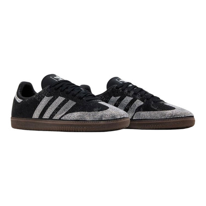 MUJER ADIDAS SAMBA BLACK SILVER RHINESTONES