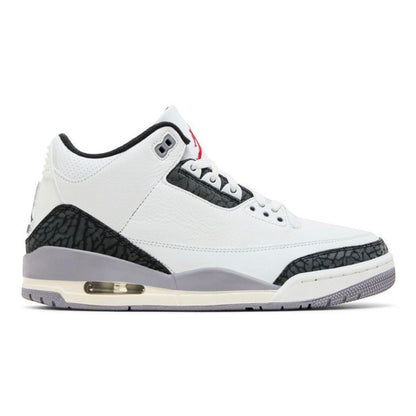 MEN JORDAN 3 RETRO WHITE CEMENT