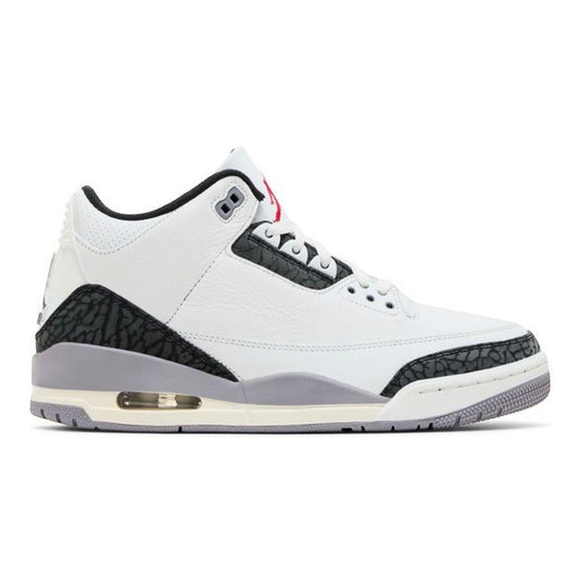 MEN JORDAN 3 RETRO WHITE CEMENT