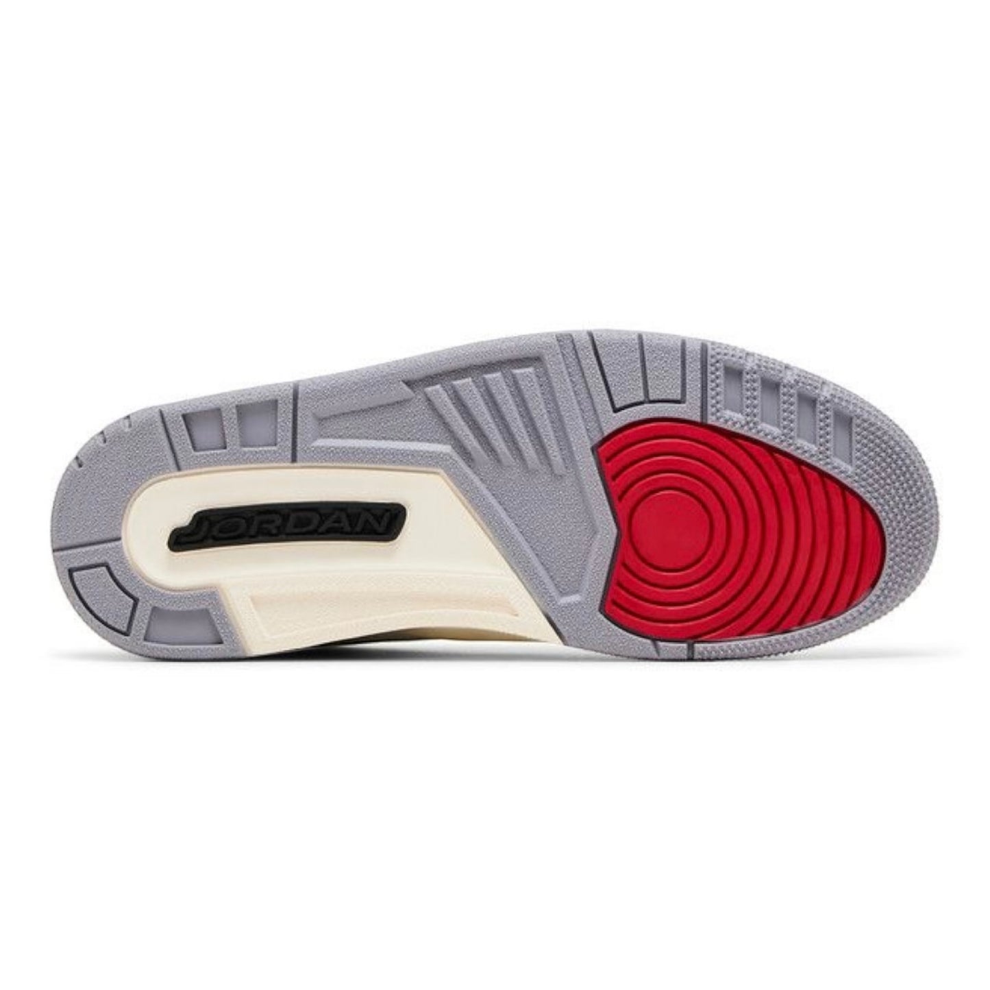 MEN JORDAN 3 RETRO WHITE CEMENT
