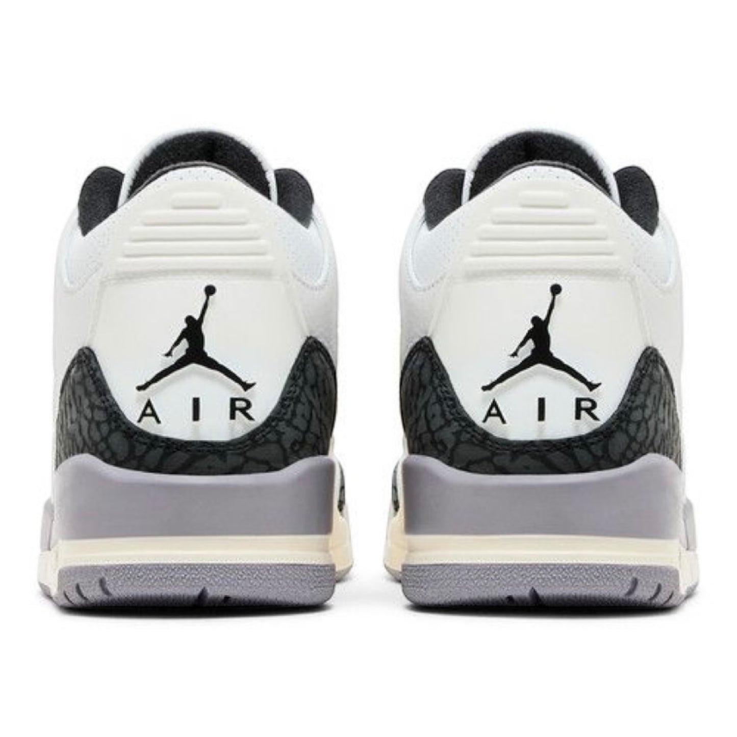 MEN JORDAN 3 RETRO WHITE CEMENT