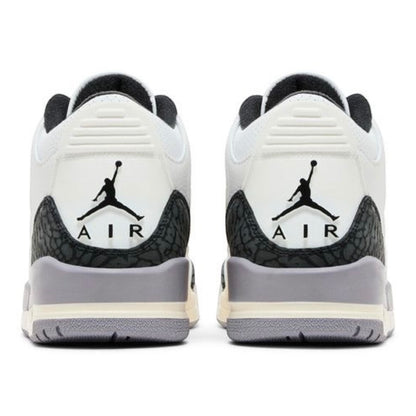 MEN JORDAN 3 RETRO WHITE CEMENT