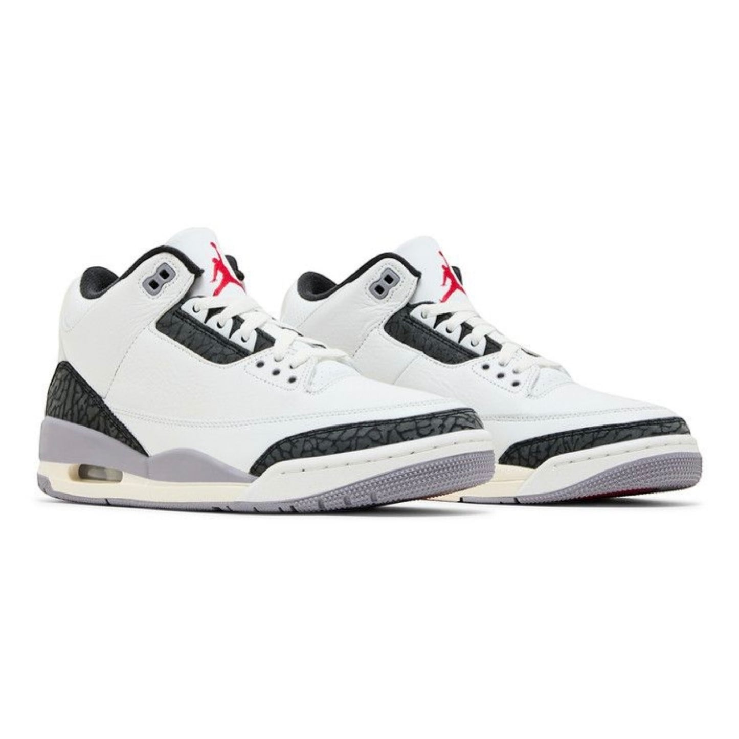MEN JORDAN 3 RETRO WHITE CEMENT