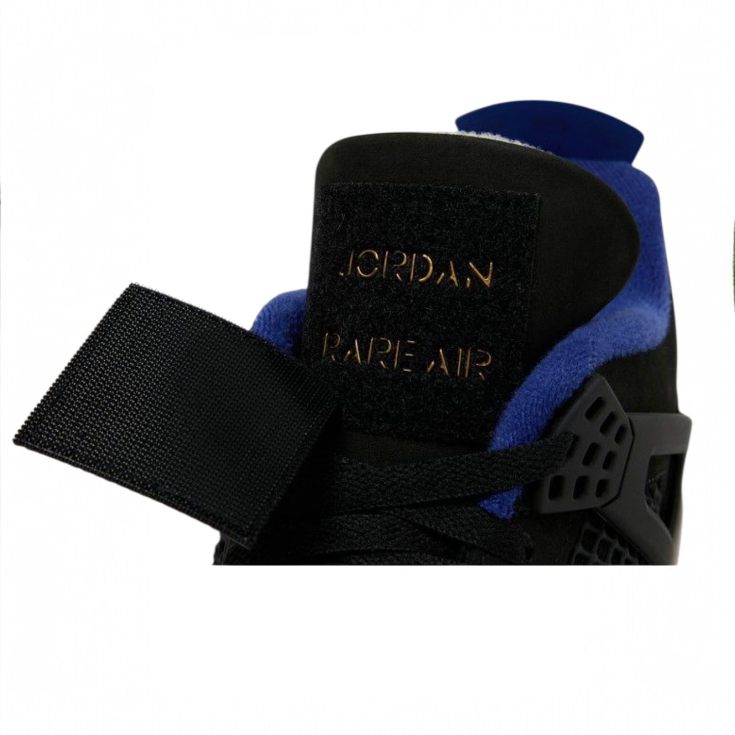 MEN AIR JORDAN RETRO 4 RARE AIR GOLD LETTERING